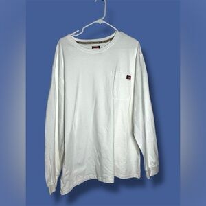 Wrangler, long sleeve T-shirt, workwear pocket crew